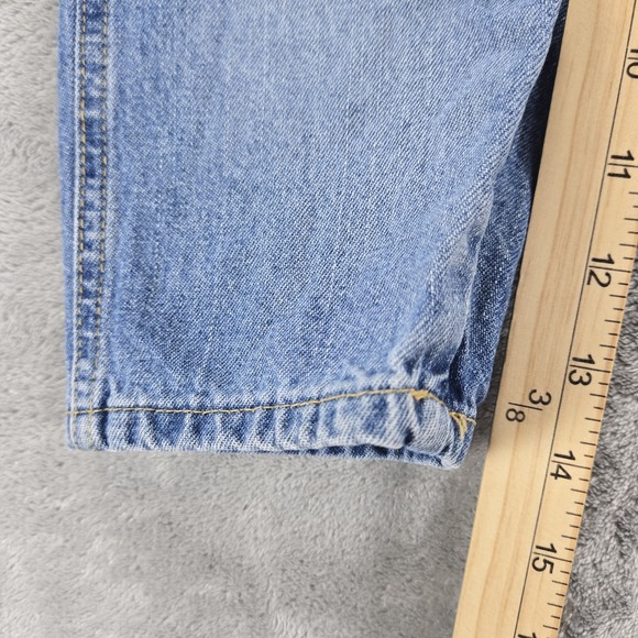 Vintage Bon Bon USA Girl's 4T Overalls Denim Blue 100% Cotton Cowgirl‎ Western - Picture 5 of 10